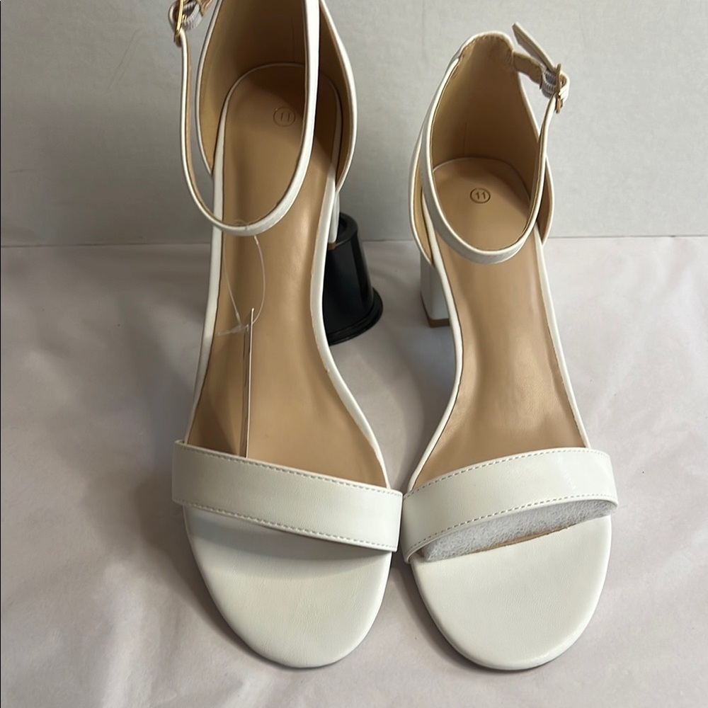 Elegant White Women's Sandals